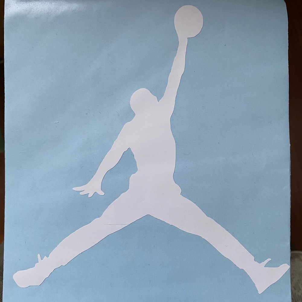 Michael jordan jumpman logo size 10”